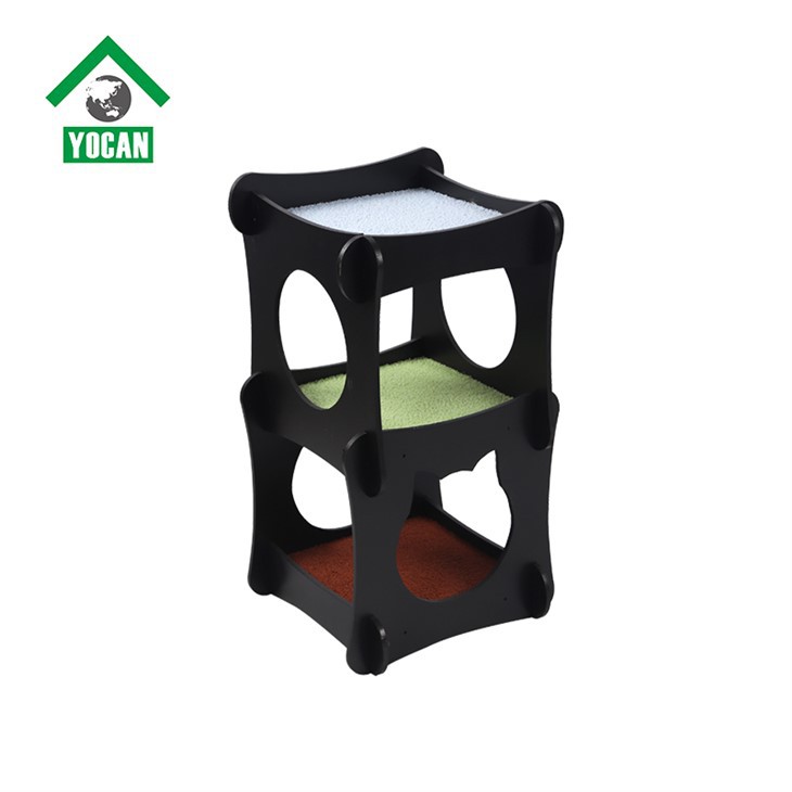 Cute Wooden Cat Tree